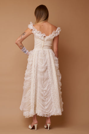 Magdalene Lace Gown - L