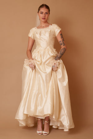 Edith Silk Gown - S