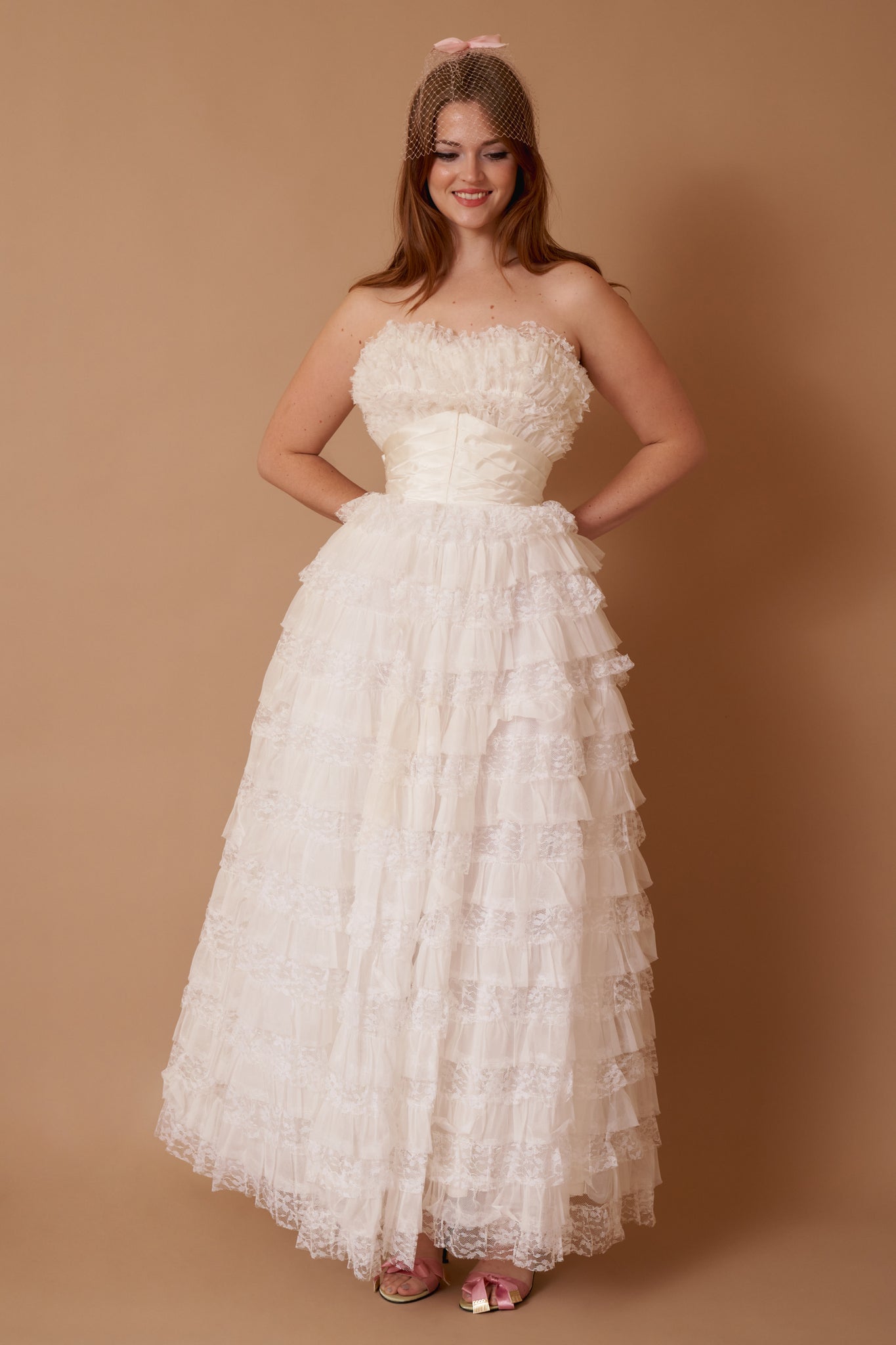 Marilyn Tiered Gown - S