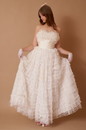 Marilyn Tiered Gown - S