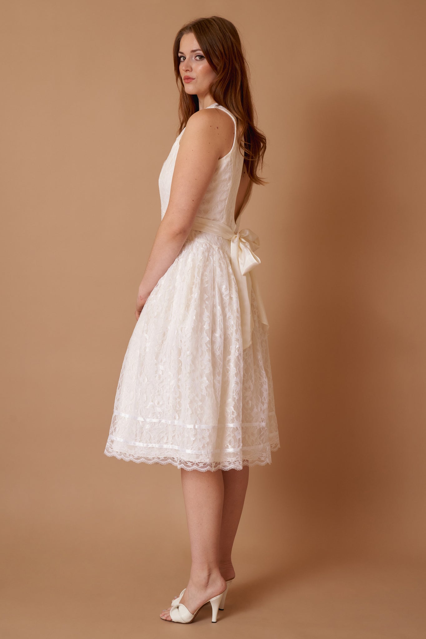 Melanie Lace Gown - L