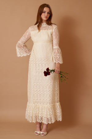 Keisha Crochet Gown - M