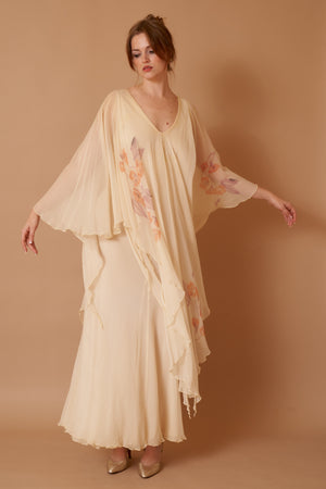 Birdsong Chiffon Gown - XL