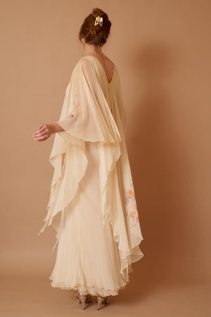 Birdsong Chiffon Gown - XL