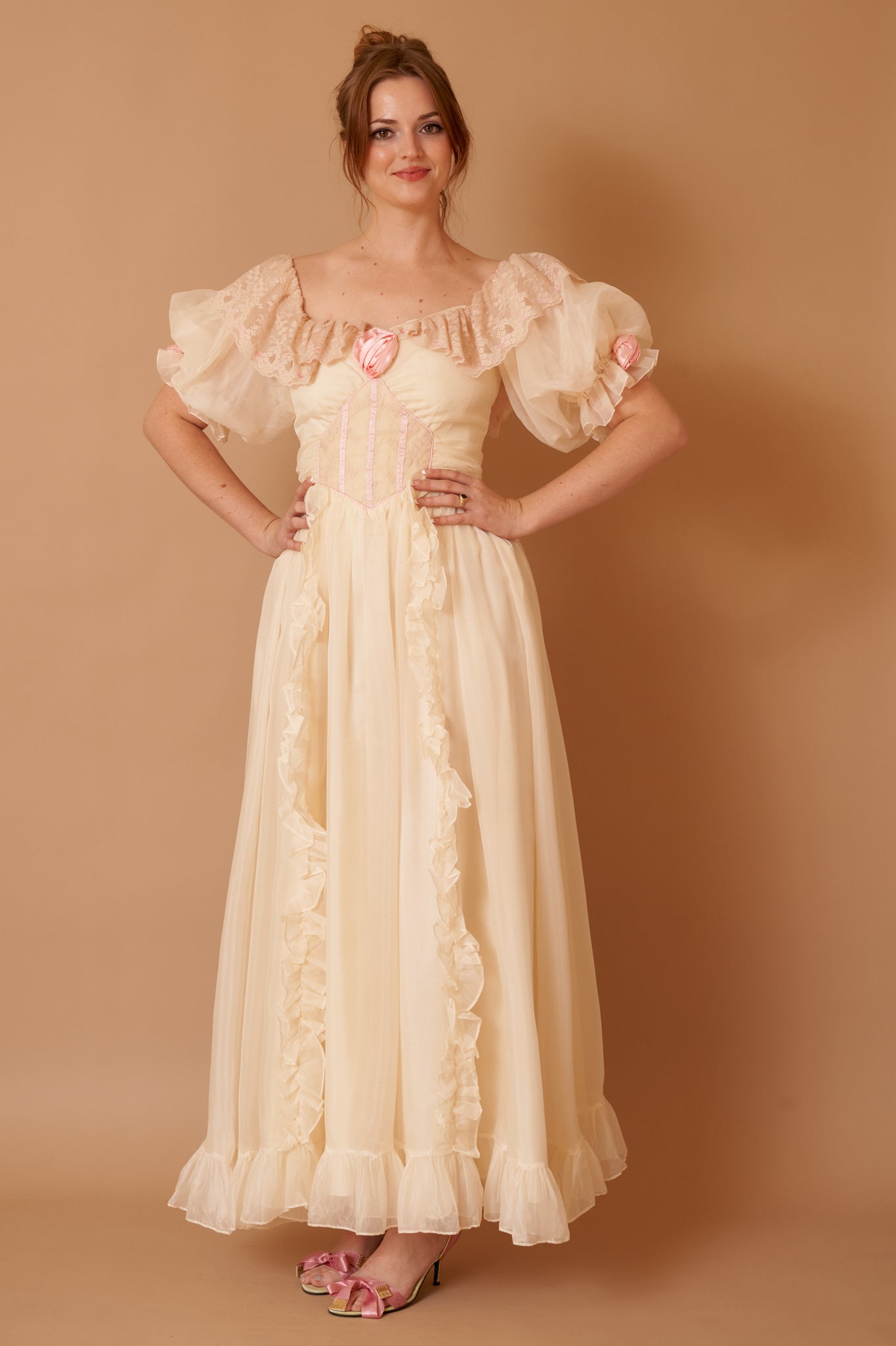 Tiana Chiffon Gown - S