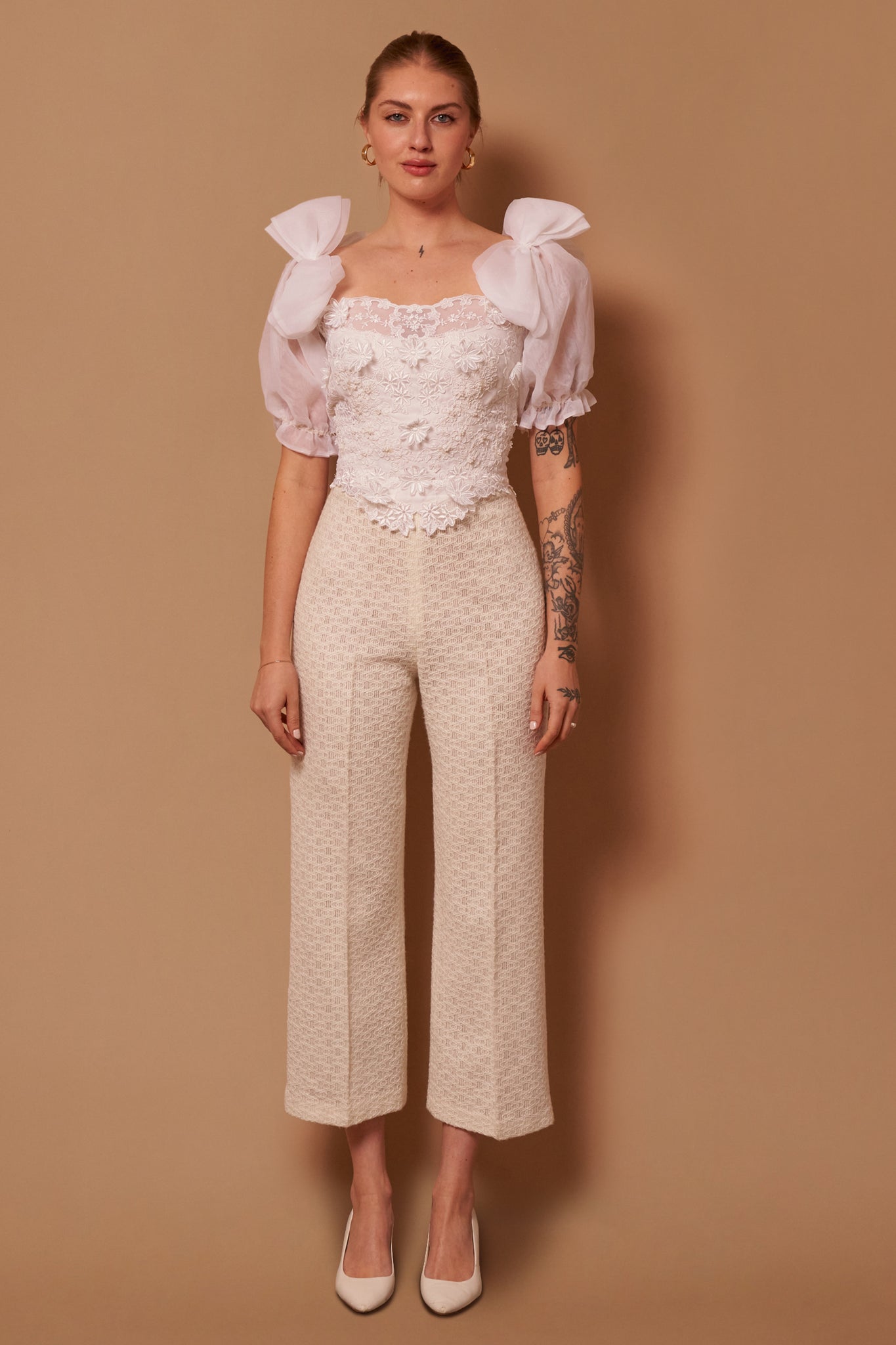 Campbell Textured Pants - XS