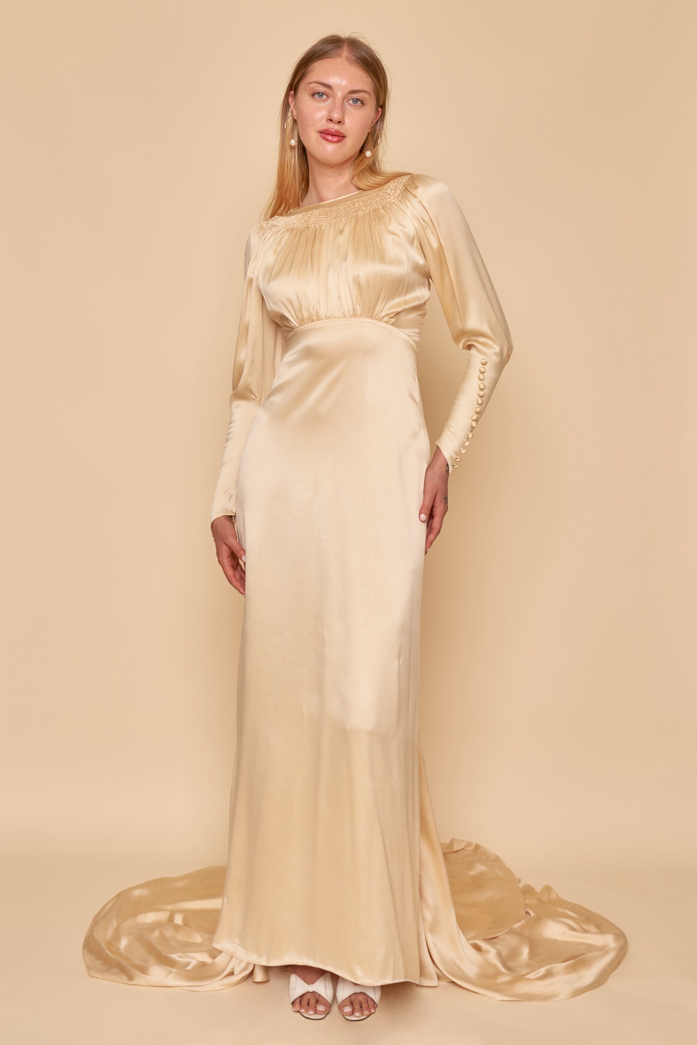 Magda Silk Gown - S