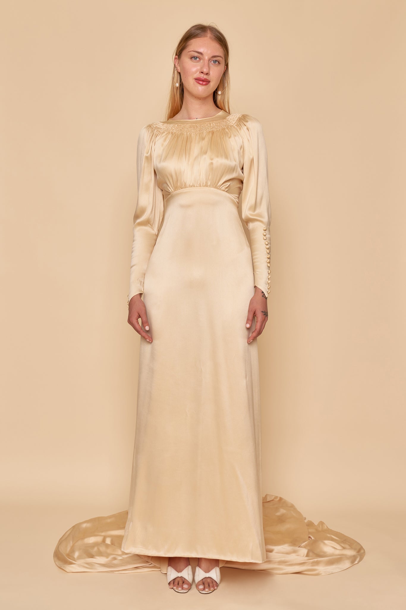 Magda Silk Gown - S