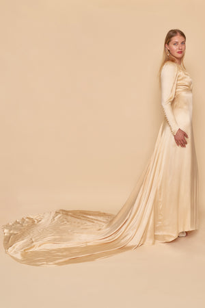 Magda Silk Gown - S