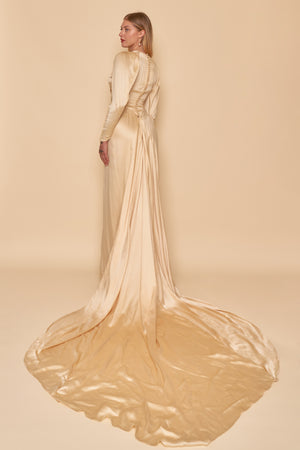 Magda Silk Gown - S