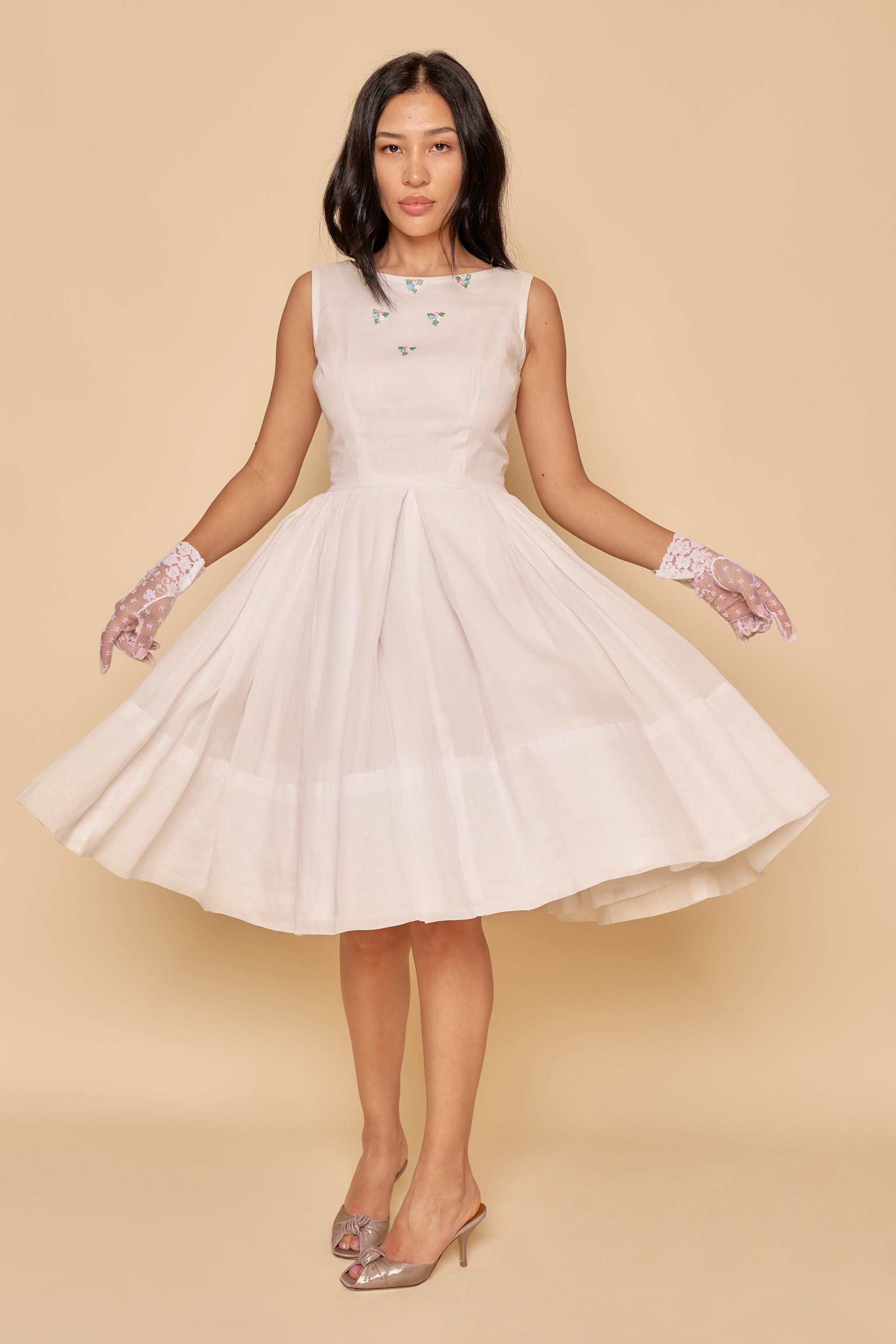 Audrey layered tea dress best sale