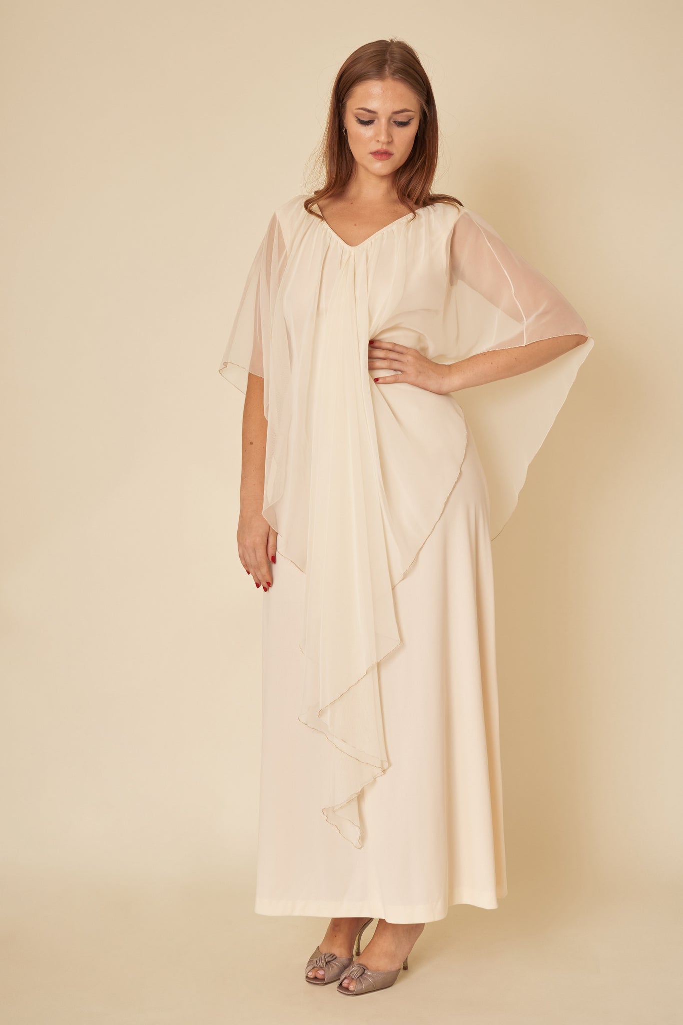 Artemis Chiffon Gown - XL