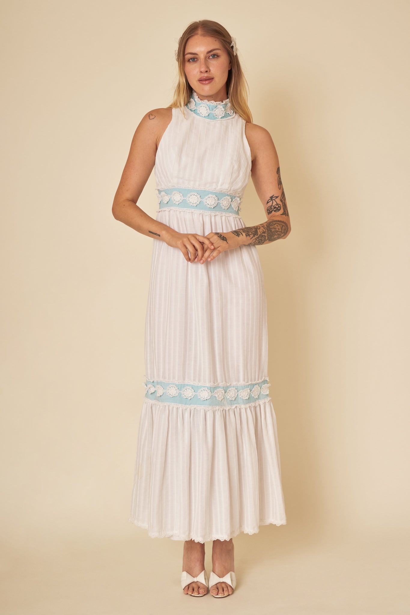 Bluebell Cotton Gown - S