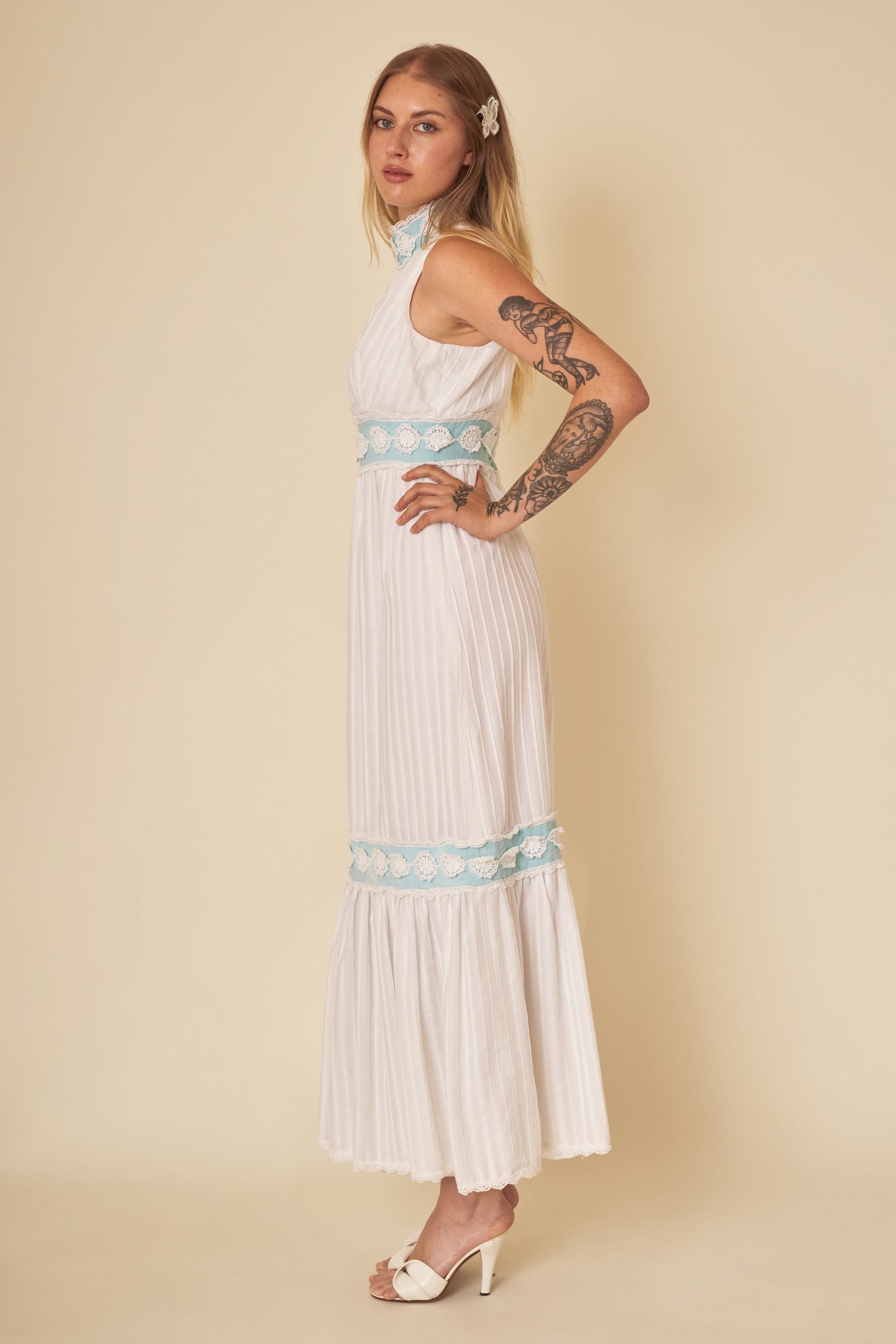 Bluebell Cotton Gown - S