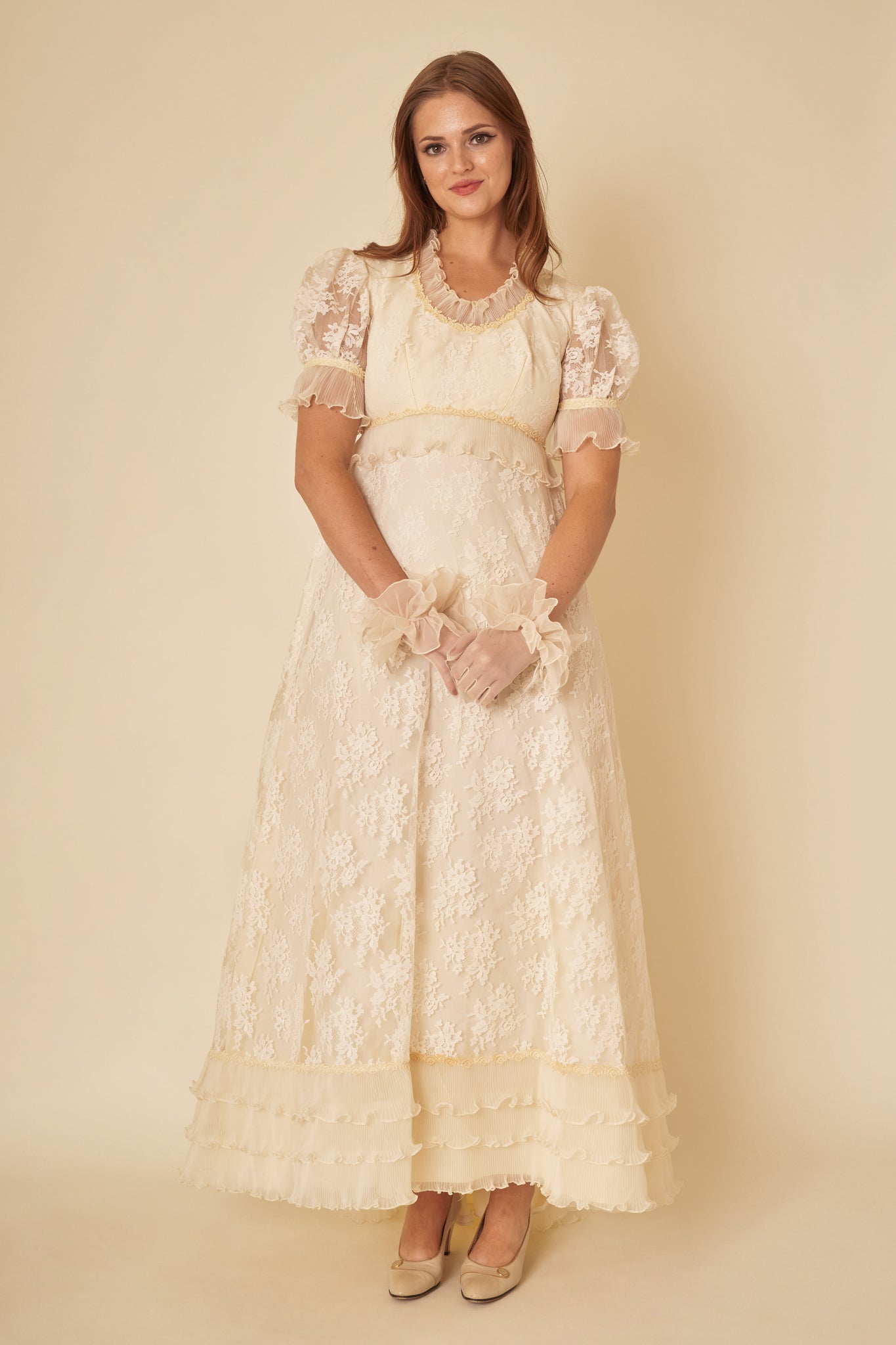 Berenice Lace Gown - S