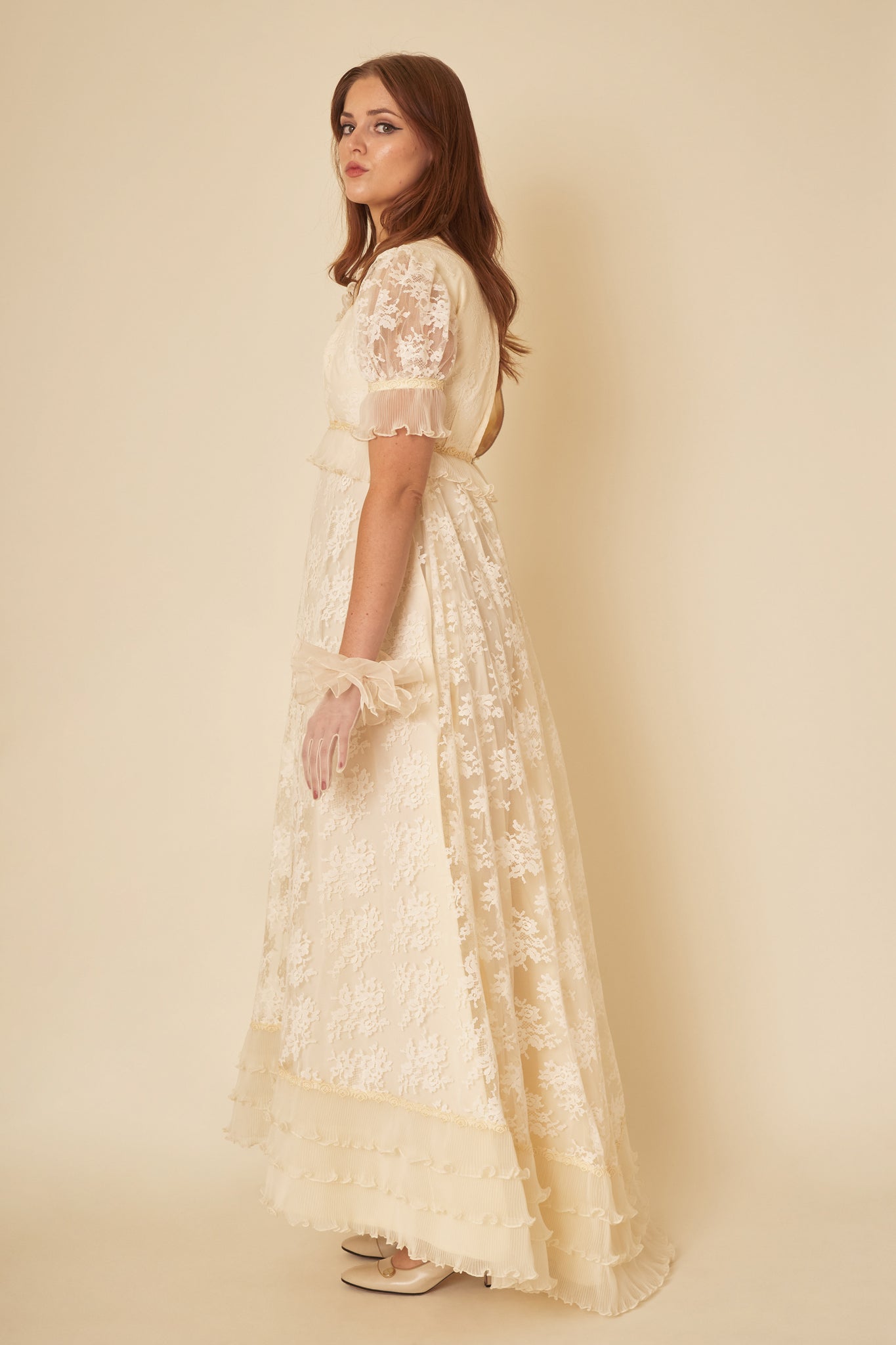 Berenice Lace Gown - S