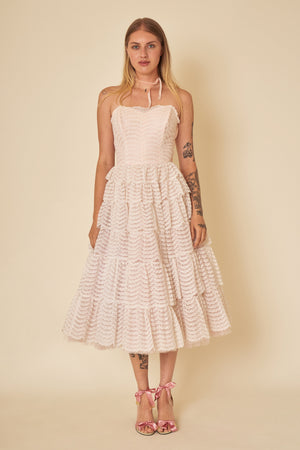 Pinkie Lace Gown - M