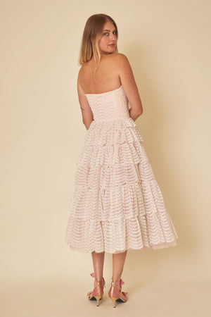 Pinkie Lace Gown - M