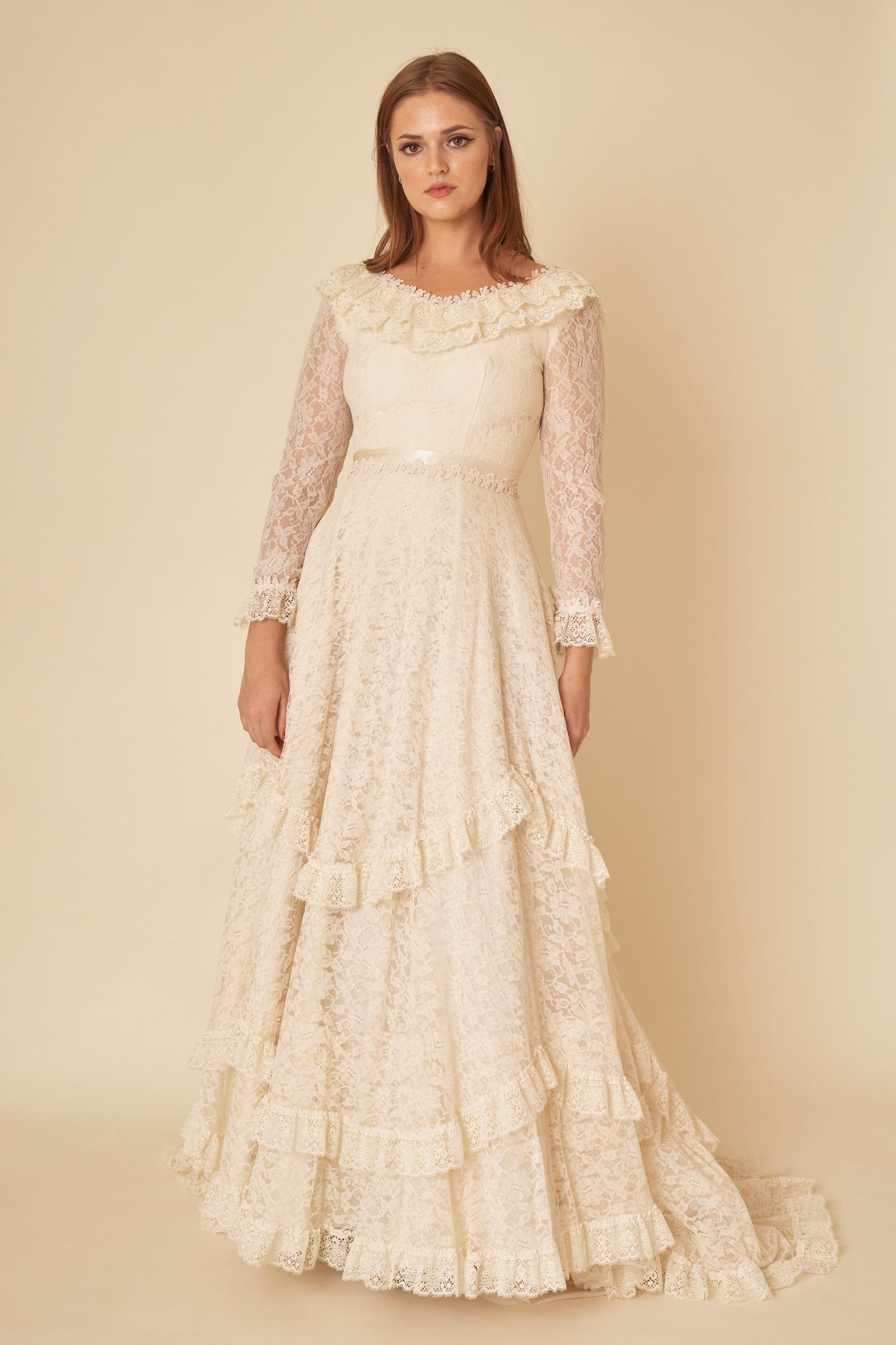 Marianne Lace Gown - S