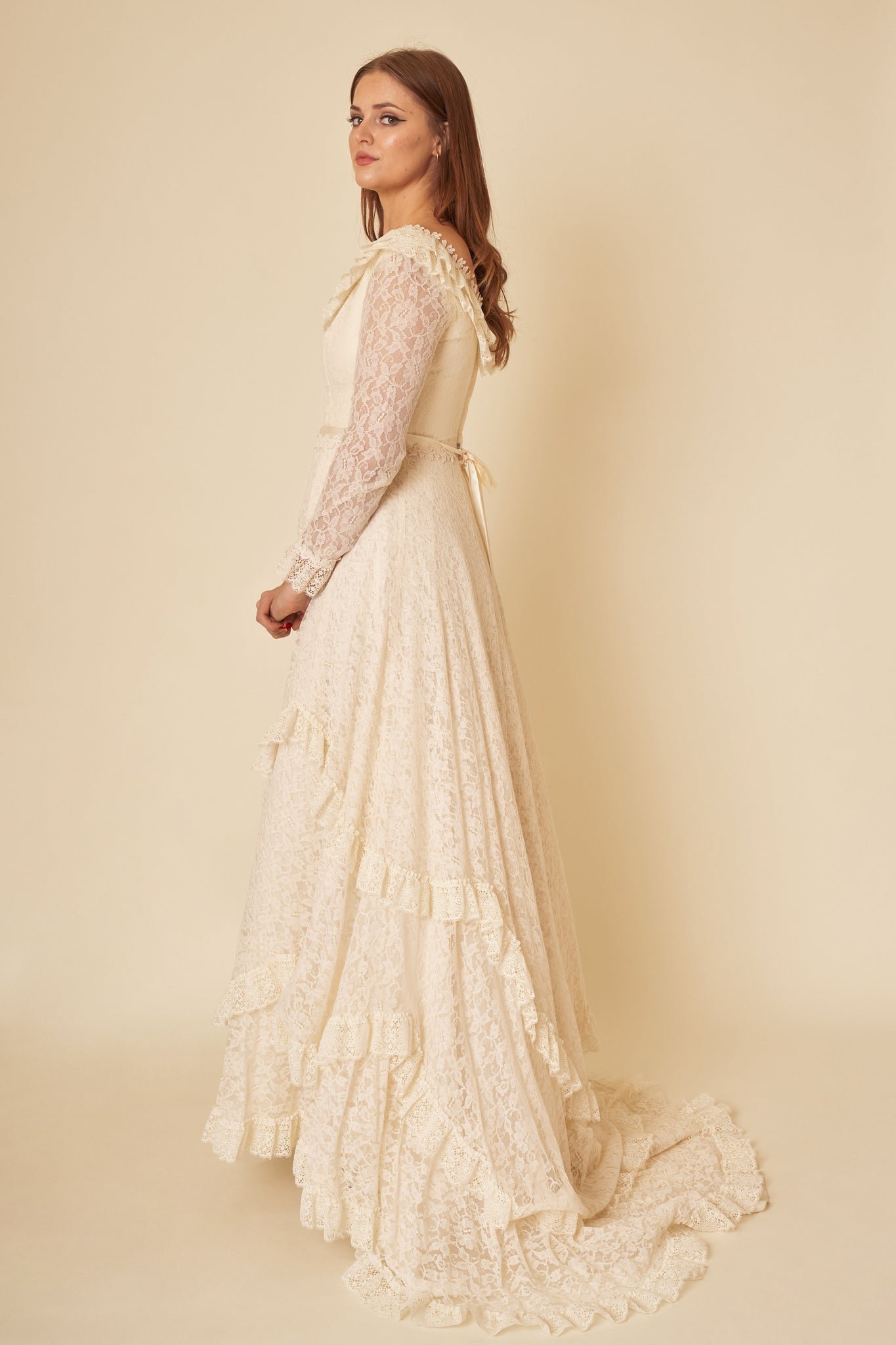 Marianne Lace Gown - S