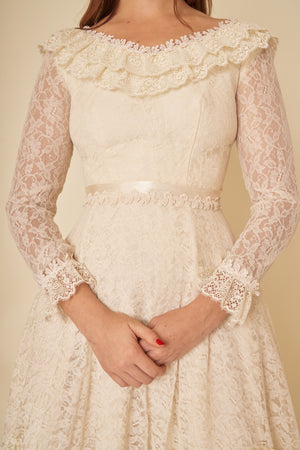 Marianne Lace Gown - S