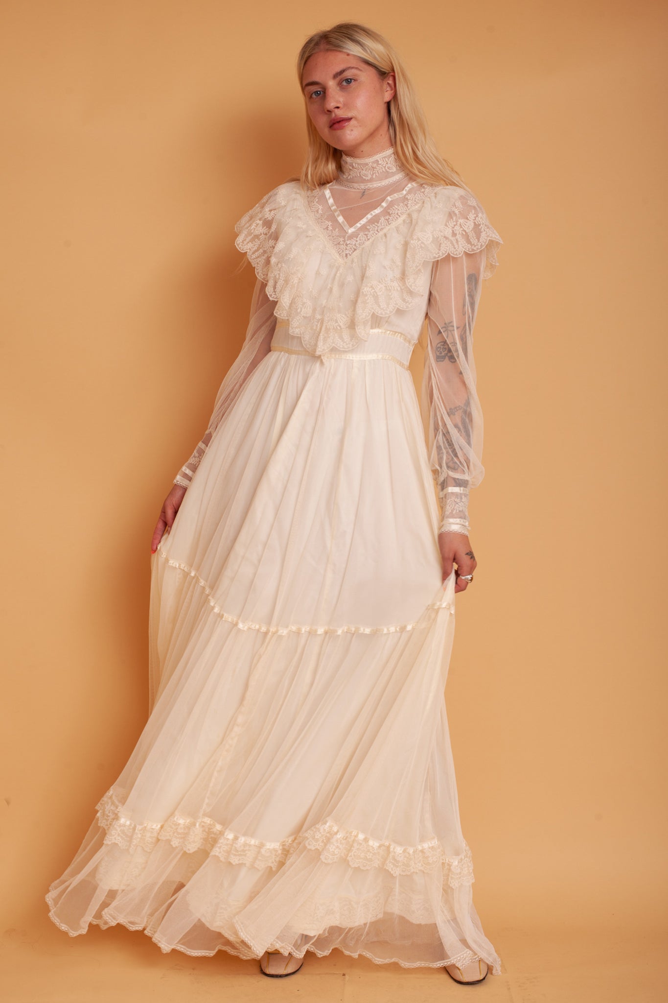 Gunne Sax Wedding Gown Transplant Vintage